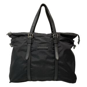 Gucci GG Handbag 510332 Nylon Leather